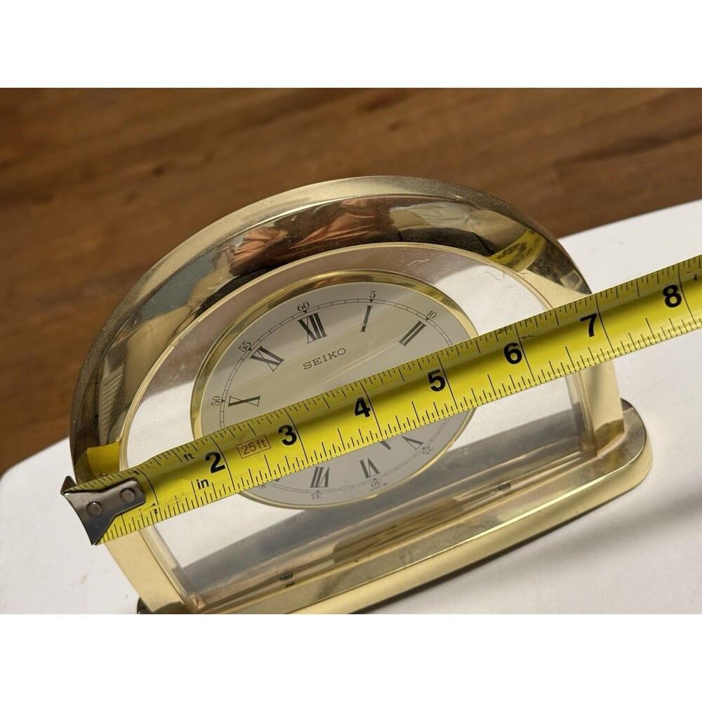 Seiko Clock Quartz In Working Order - Picture 12 of 12